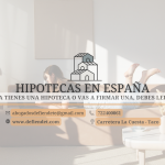 Hipotecas en España